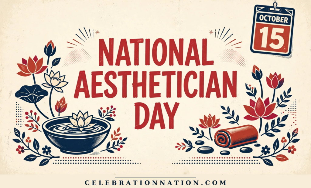 National Aesthetician Day poster