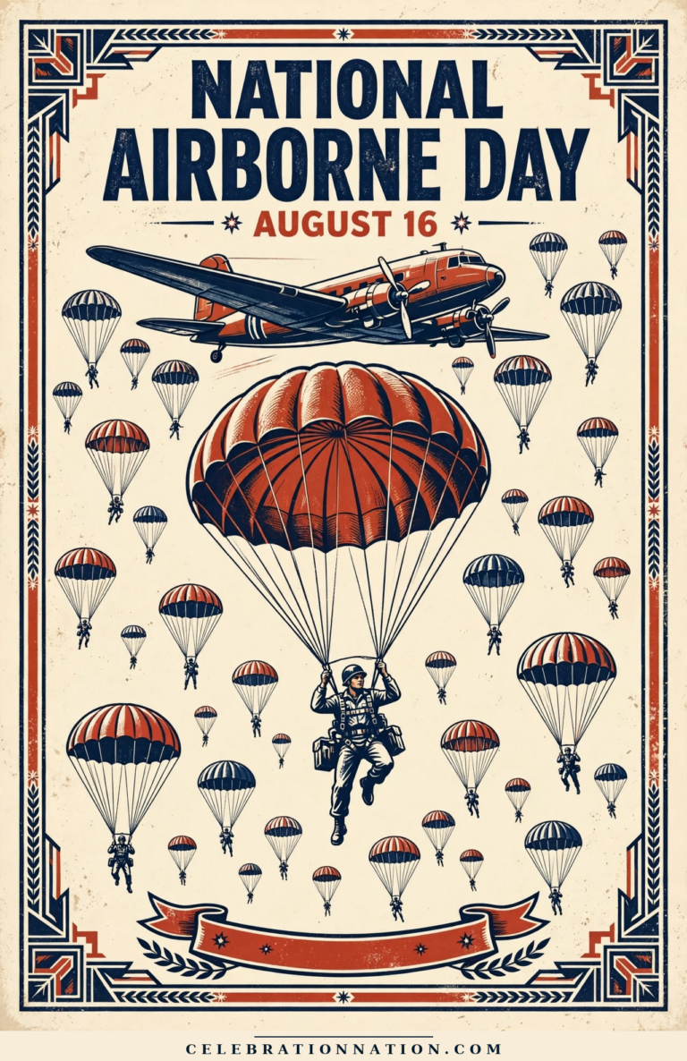 National Airborne Day poster