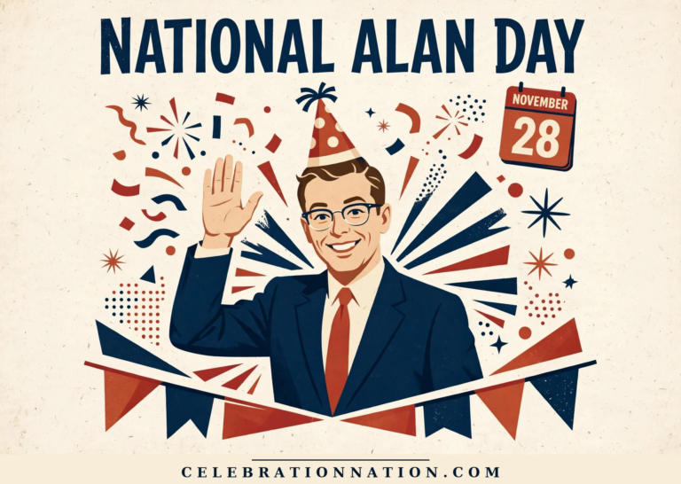 National Alan Day poster