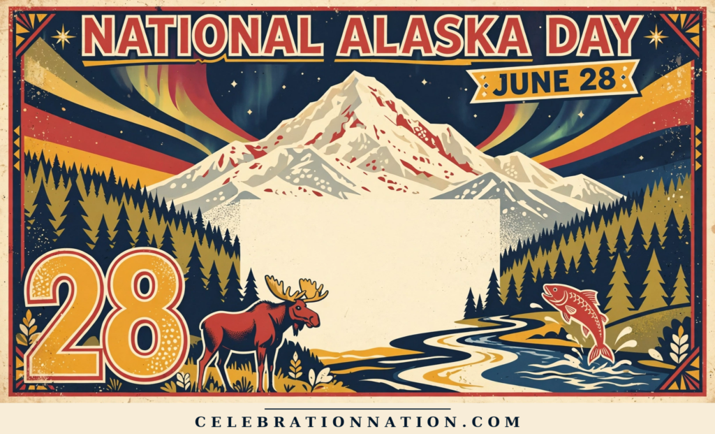 National Alaska Day poster