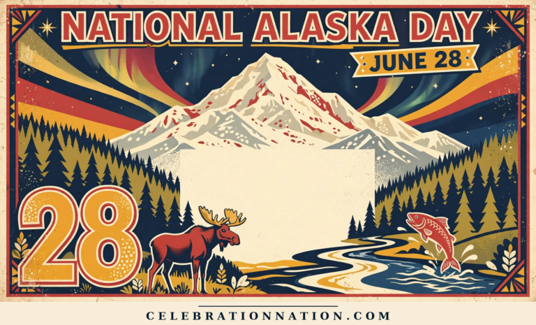 National Alaska Day poster
