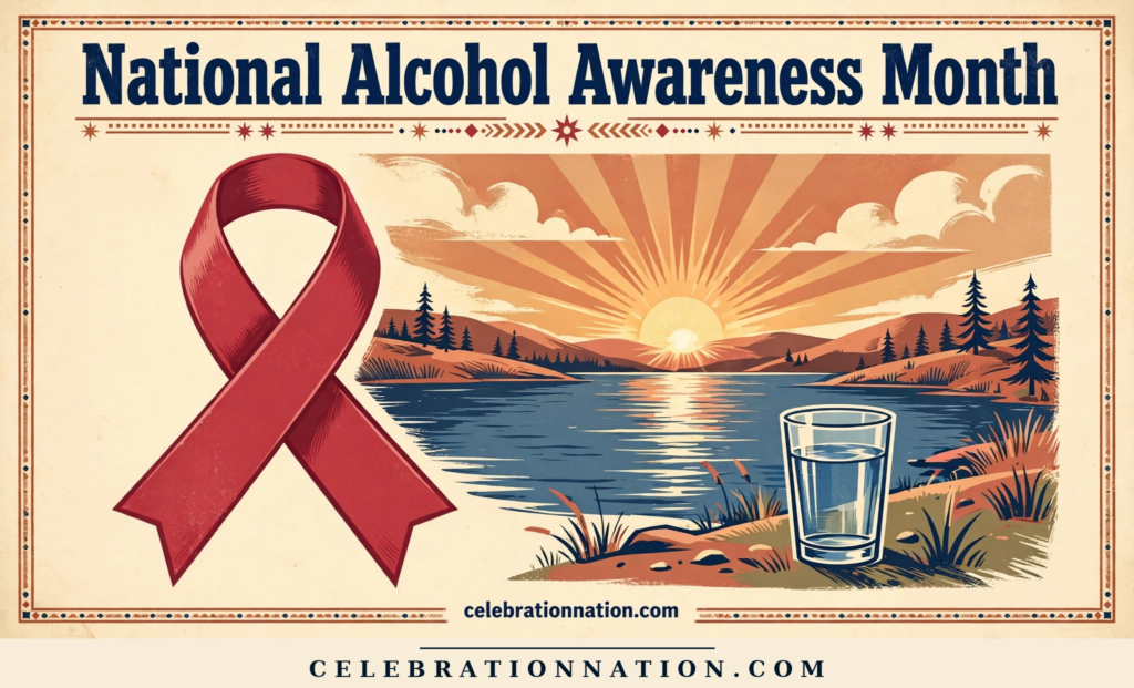 National Alcohol Awareness Month poster