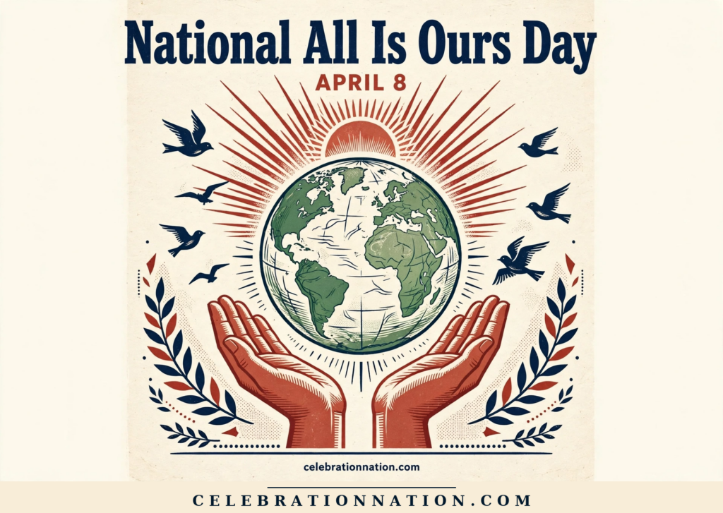 National All Is Ours Day poster