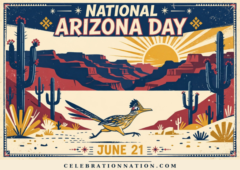 National Arizona Day poster