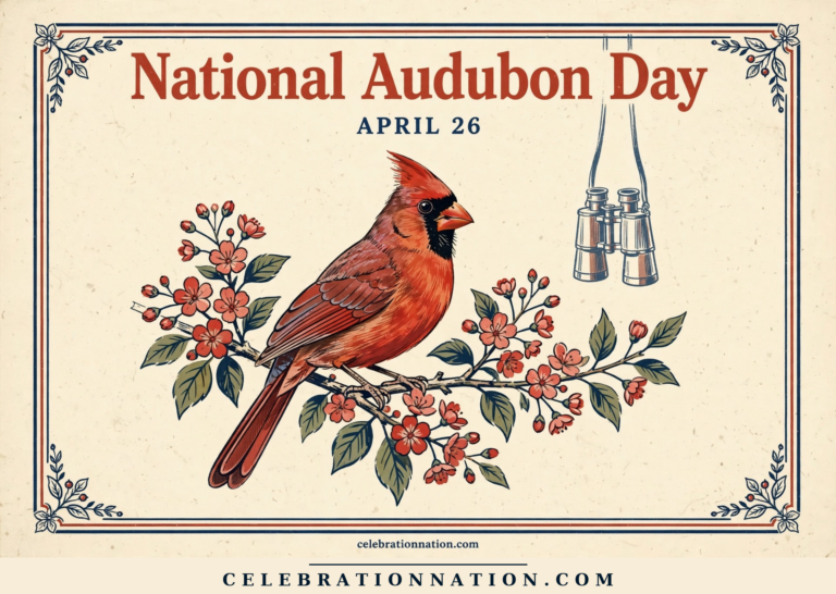 National Audubon Day poster