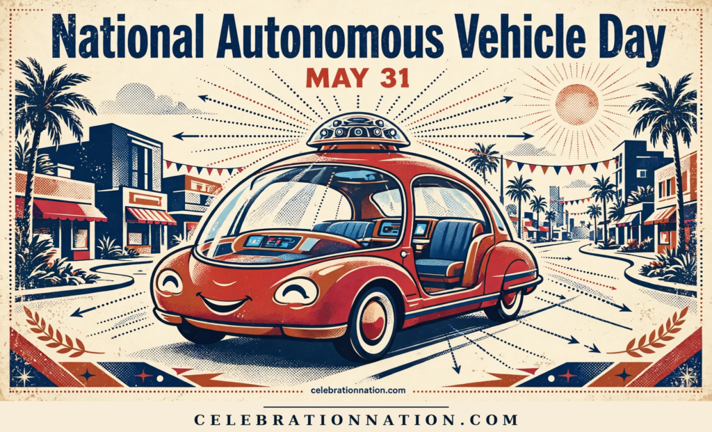 National Autonomous Vehicle Day poster
