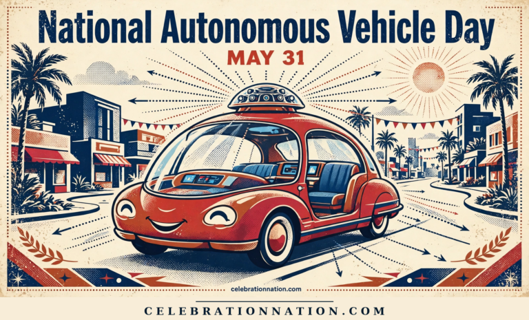 National Autonomous Vehicle Day poster