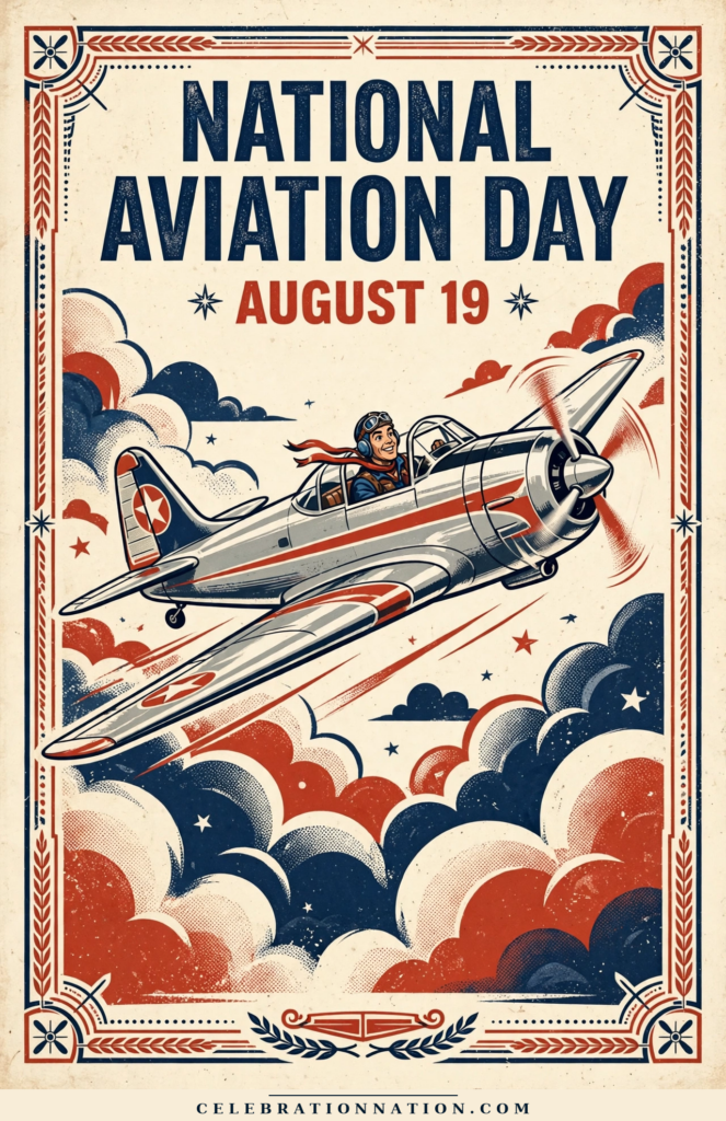 National Aviation Day poster