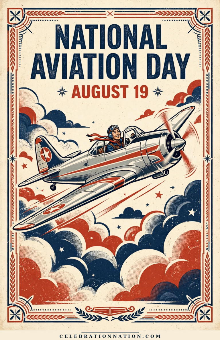 National Aviation Day poster