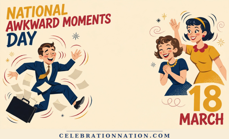 National Awkward Moments Day poster