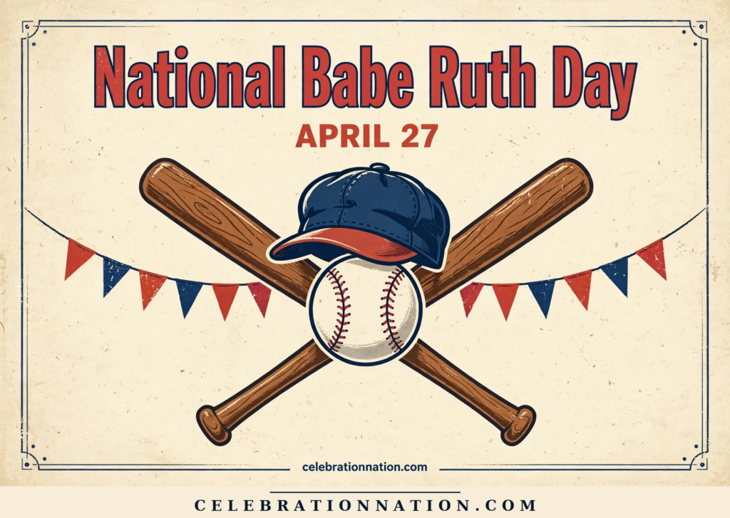 National Babe Ruth Day poster