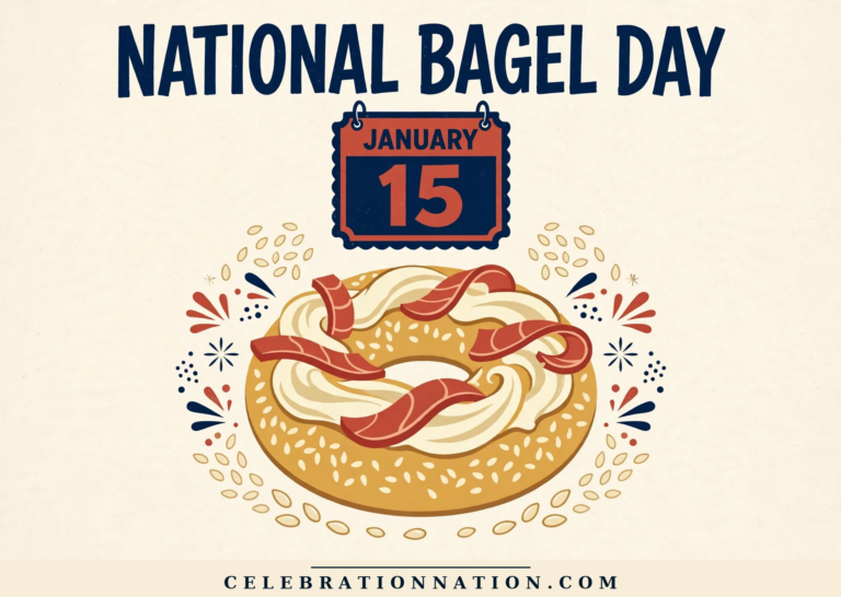 National Bagel Day poster