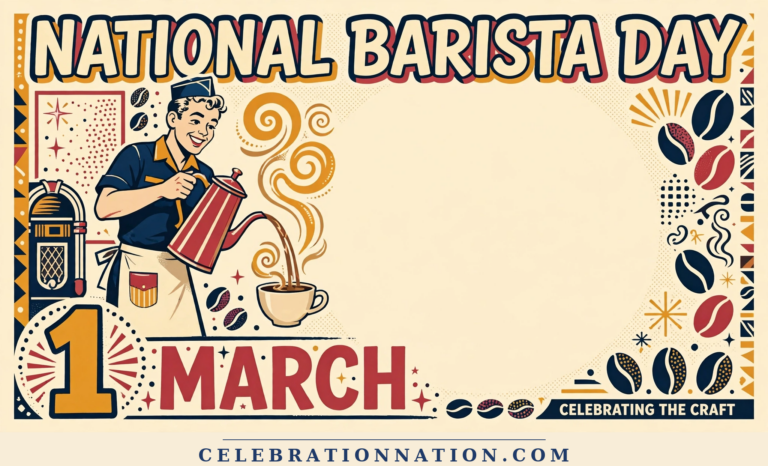 National Barista Day poster