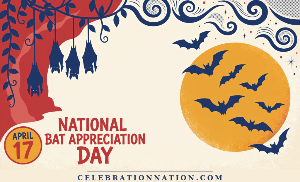 National Bat Appreciation Day poster