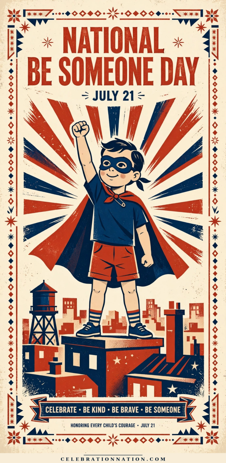 National Be Someone Day poster
