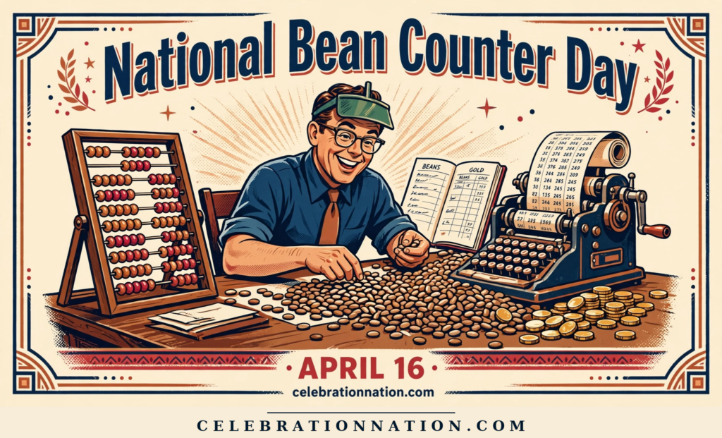 National Bean Counter Day poster