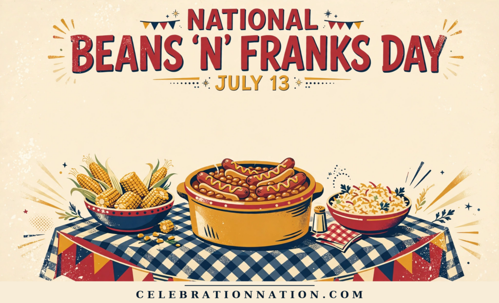 National Beans ‘N’ Franks Day poster