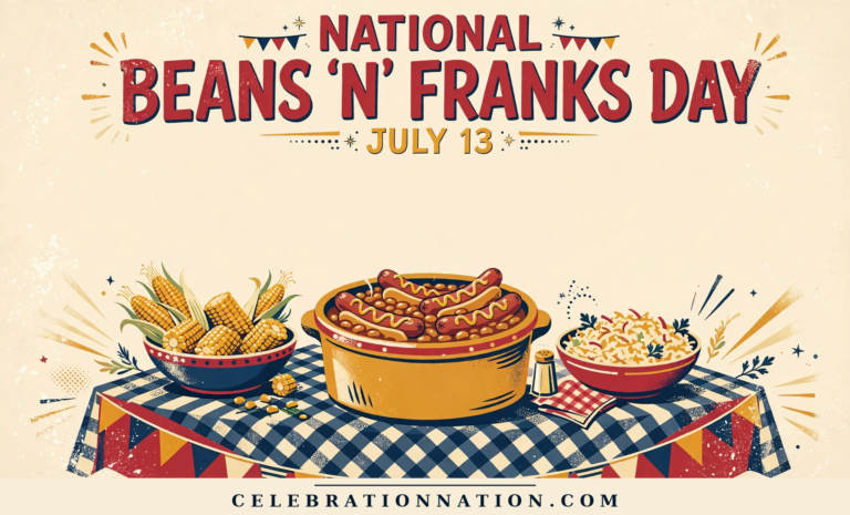 National Beans ‘N’ Franks Day poster