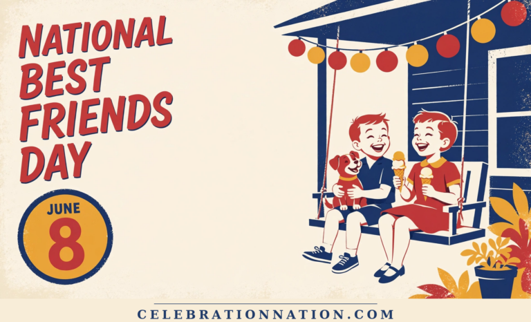 National Best Friends Day poster