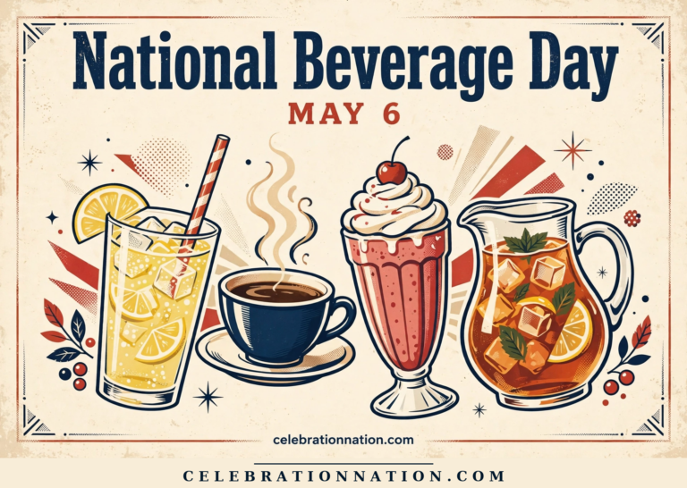 National Beverage Day poster