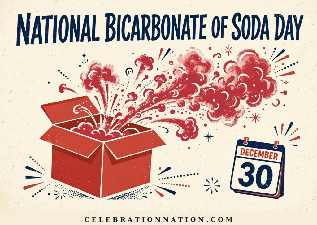 National Bicarbonate of Soda Day poster