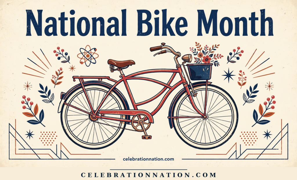 National Bike Month poster