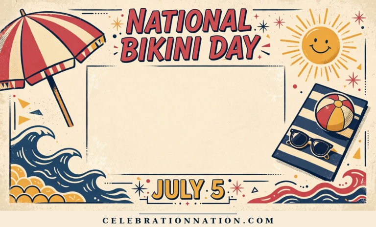 National Bikini Day poster