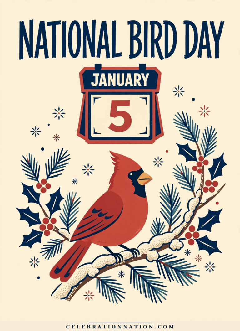 National Bird Day poster