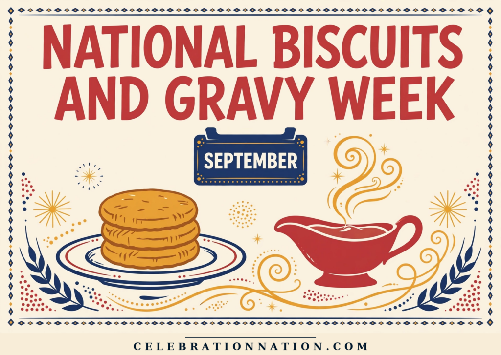 National Biscuits and Gravy Week poster