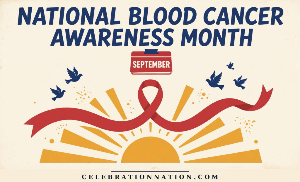 National Blood Cancer Awareness Month poster