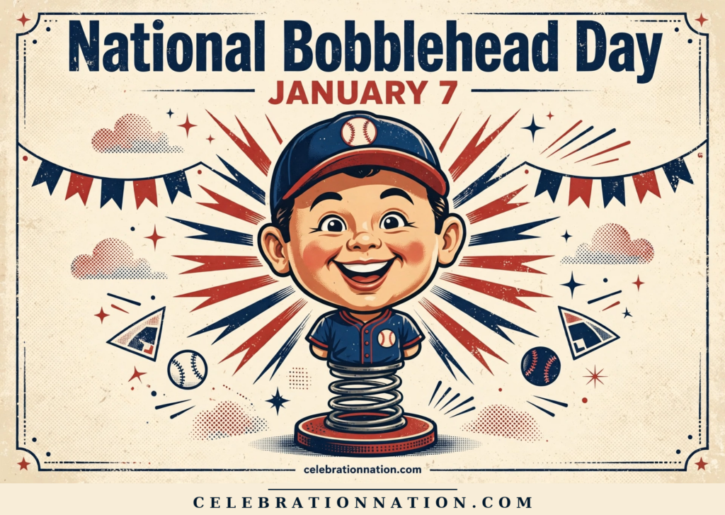 National Bobblehead Day poster