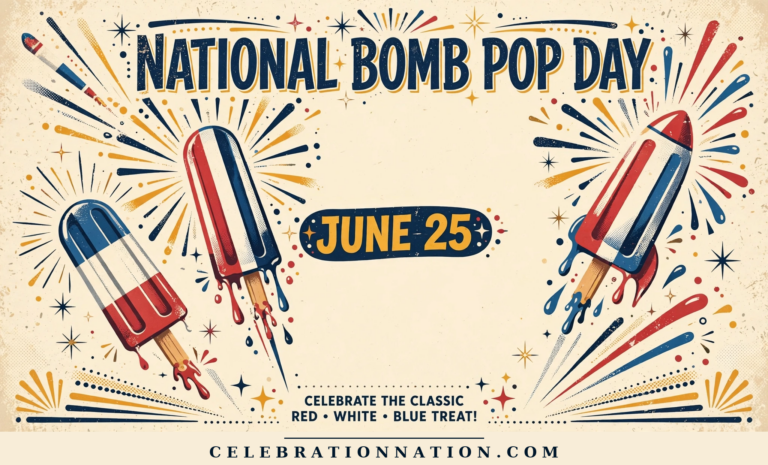 National Bomb Pop Day poster