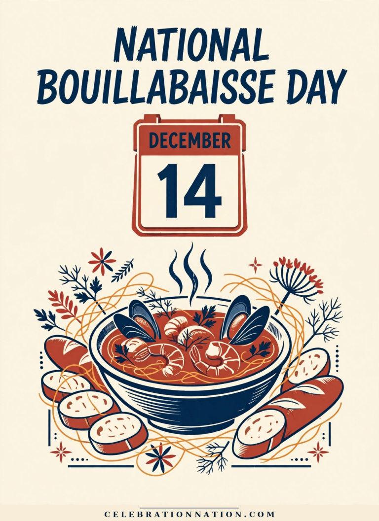 National Bouillabaisse Day poster