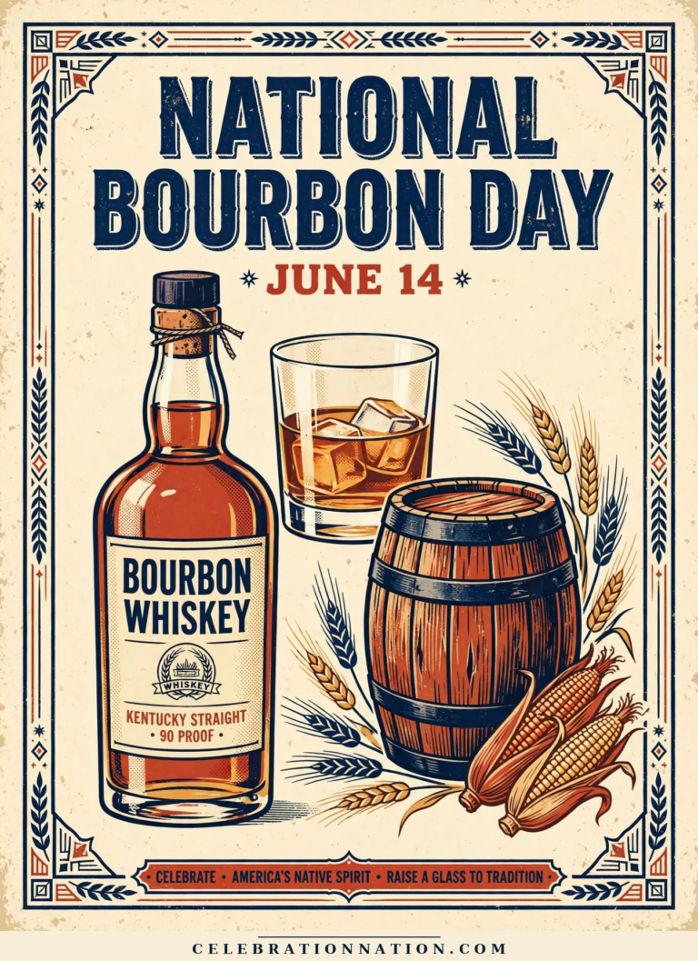 National Bourbon Day poster