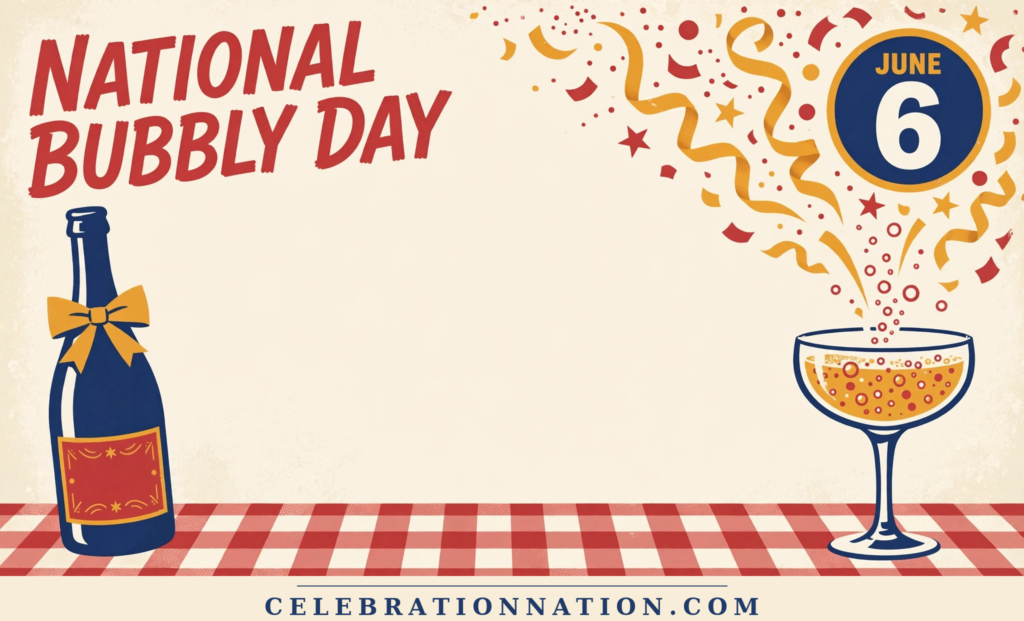 National Bubbly Day poster