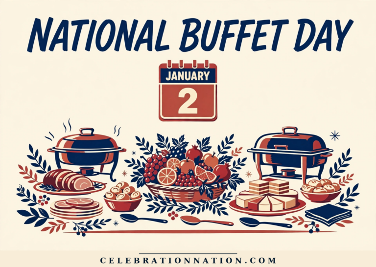 National Buffet Day poster