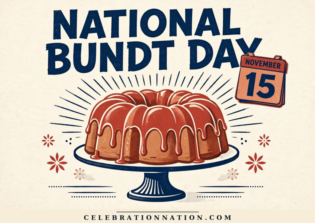 National Bundt Day poster
