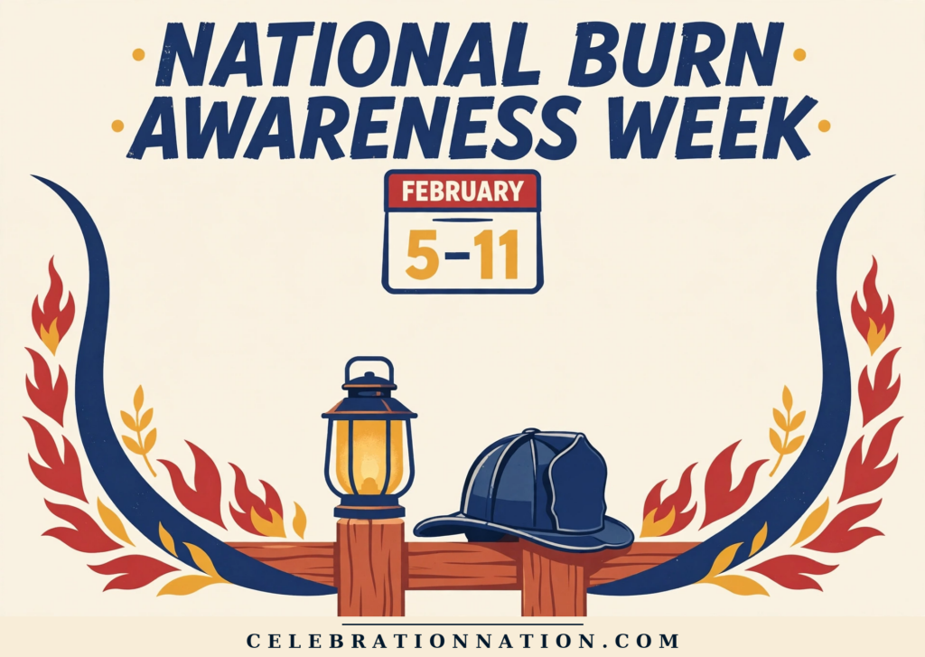National Burn Awareness Week poster