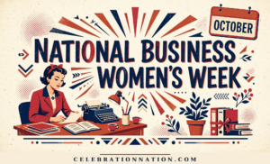 National Business Women’s Week illustration, Third week of October