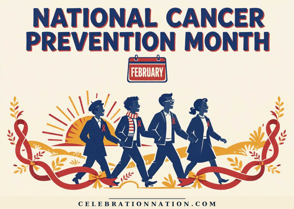 National Cancer Prevention Month poster