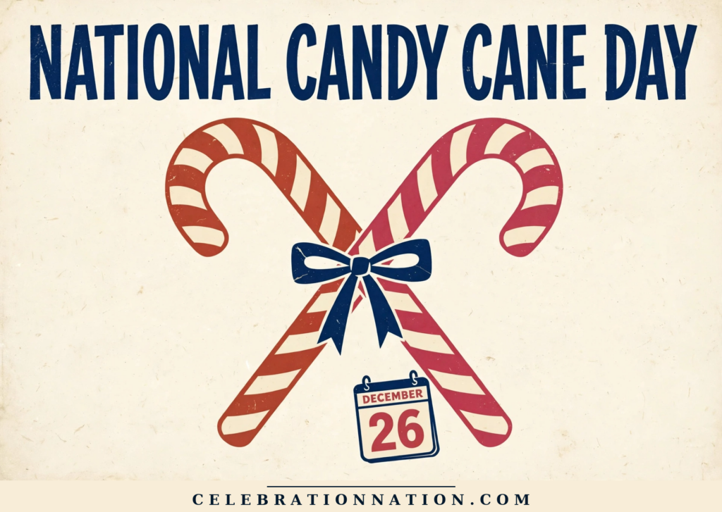 National Candy Cane Day poster