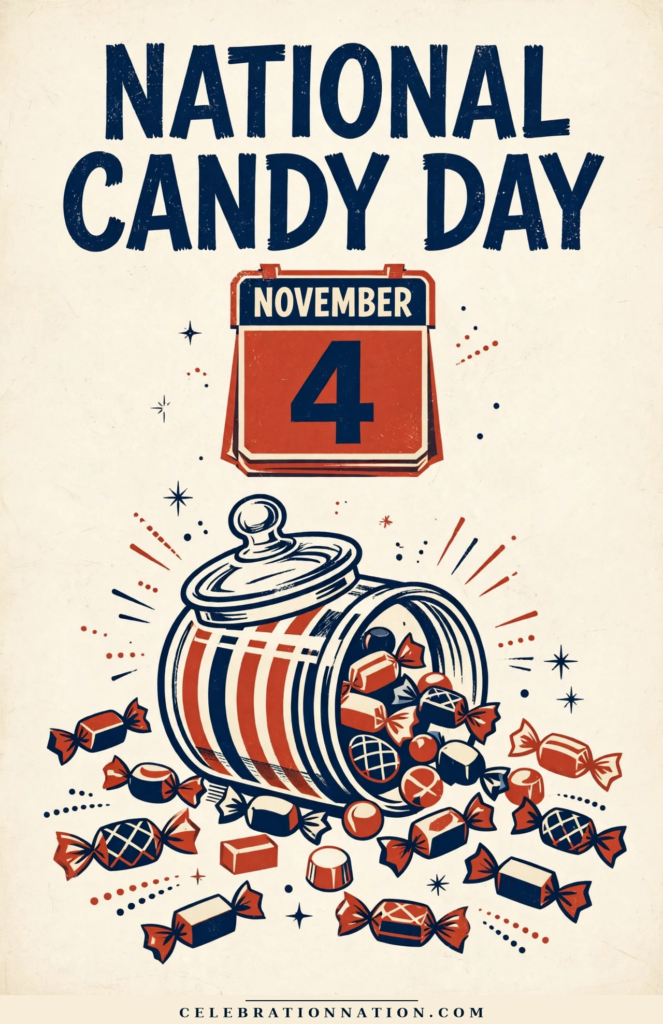 National Candy Day poster