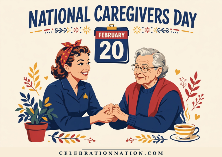 National Caregivers Day poster
