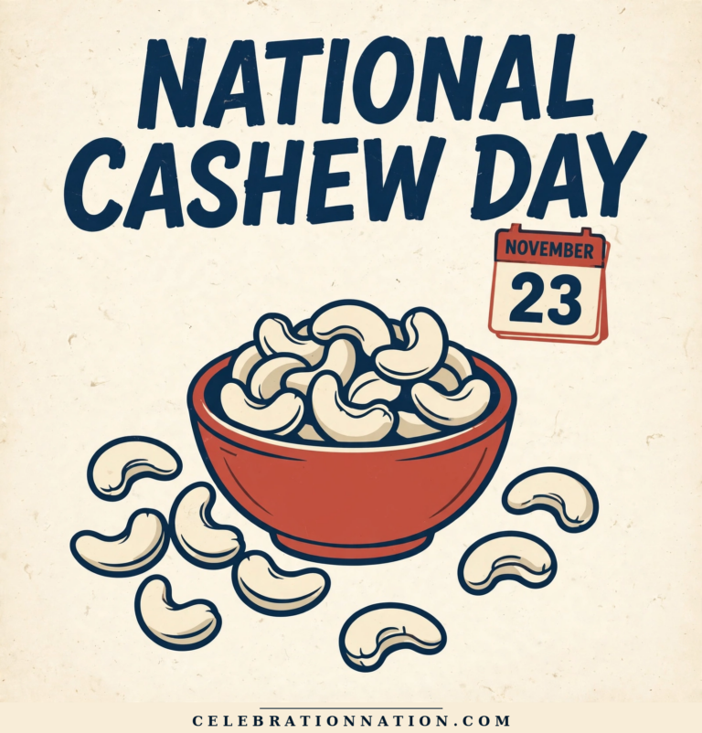 National Cashew Day poster