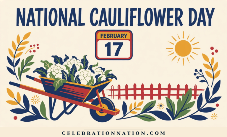 National Cauliflower Day poster