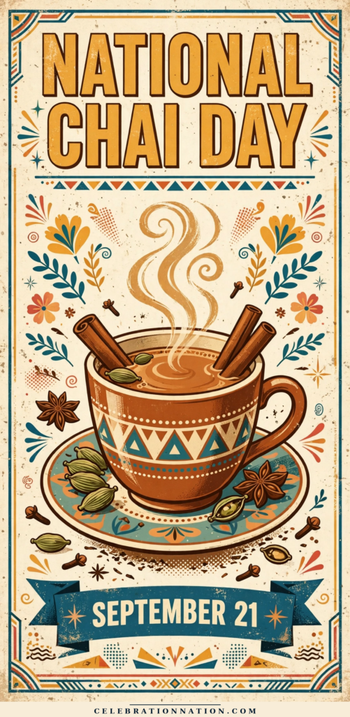 National Chai Day poster