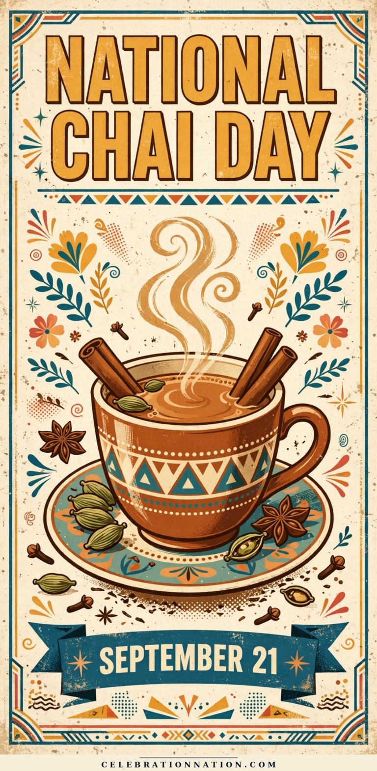 National Chai Day poster