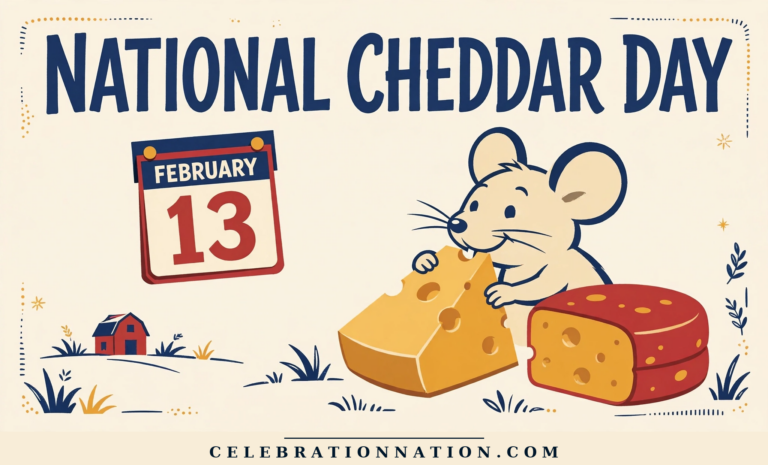 National Cheddar Day poster