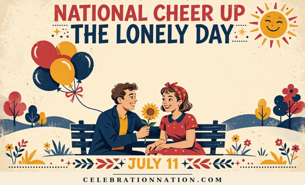 National Cheer Up the Lonely Day poster