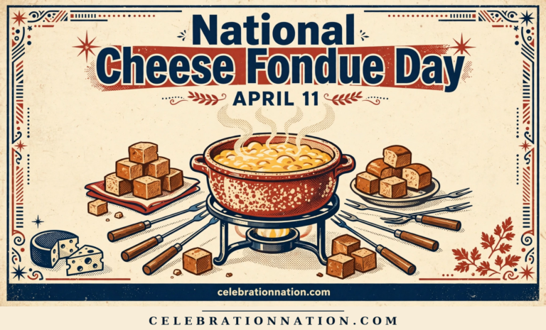National Cheese Fondue Day poster